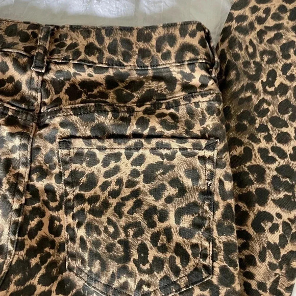 Express leopard high rise ankle legging - Picture 8 of 9